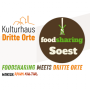 Postkarte Foodsharing meets dritte orte_Logo DRITTE ORTE