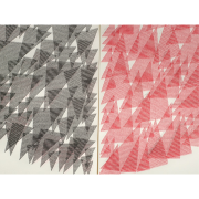 Ignacio Uriarte, Triangular Circle Suite, 2021, Schreibmaschinenzeichnung auf Papier (Detail) &copy; © Ignacio Uriarte VG BILD-KUNST Bonn, 2026, PhC Simon Vogel