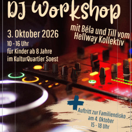 DJWorkshop &copy; KulturBüro Soest